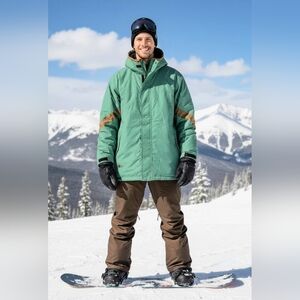 Sims Vintage Snowboarding Jacket Medium Unisex EUC